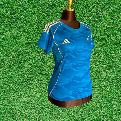 Camiseta de la tercera equipación del Cruzeiro 25/26, versión para aficionados para mujer