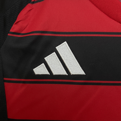 Flamengo Home Kit Long Sleeve 25/26 Kids