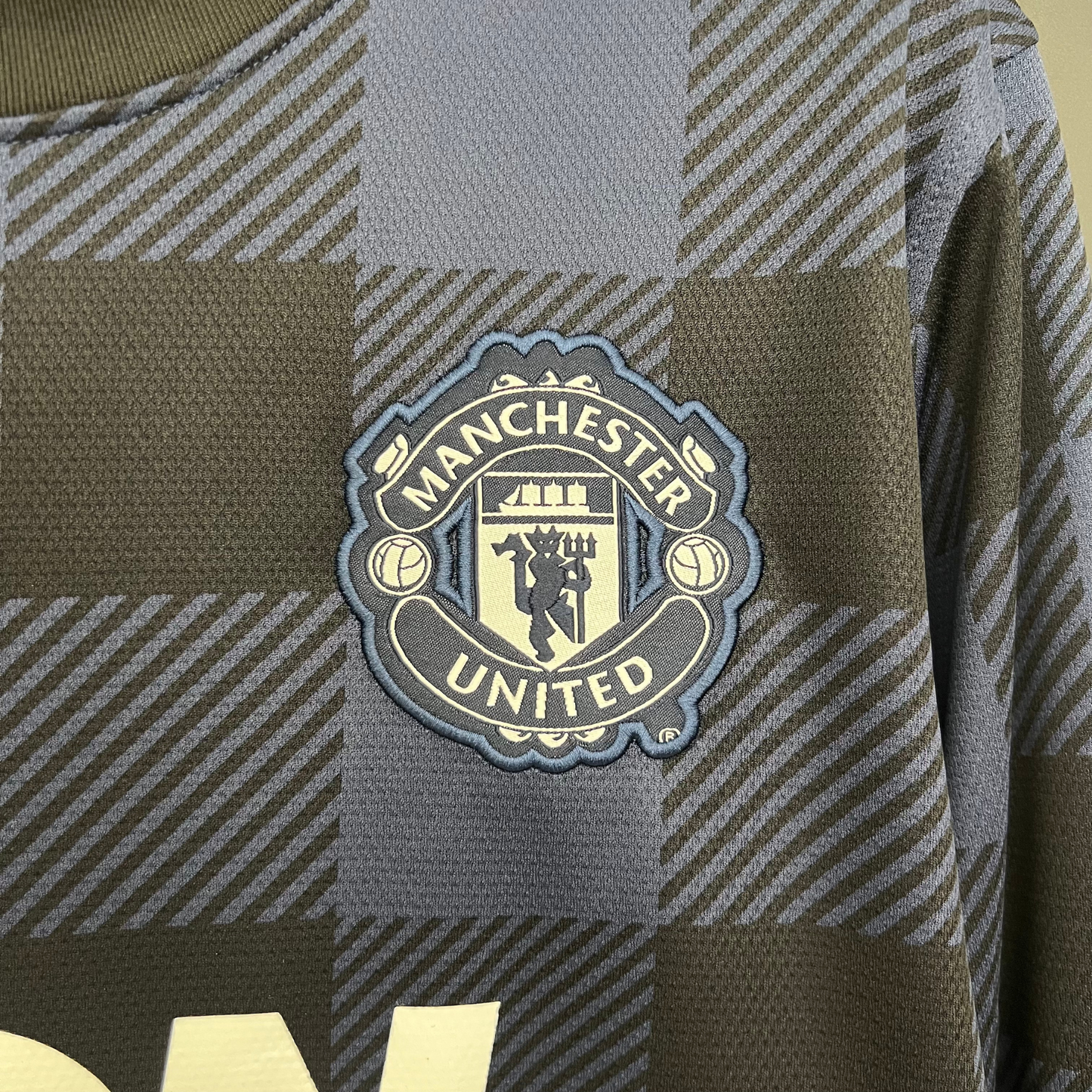 Camiseta de visitante del Manchester United 13/14 retro de manga larga