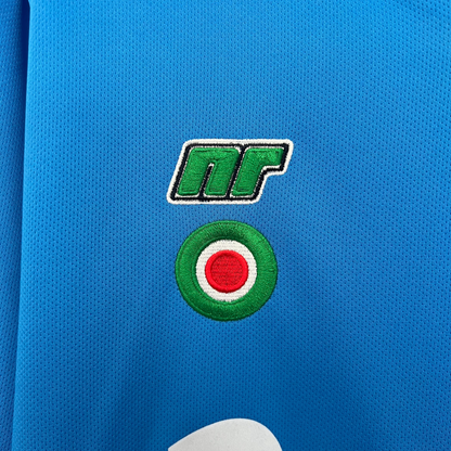 Camisa SSC Napoli I 87/88 Retrô Manga Longa
