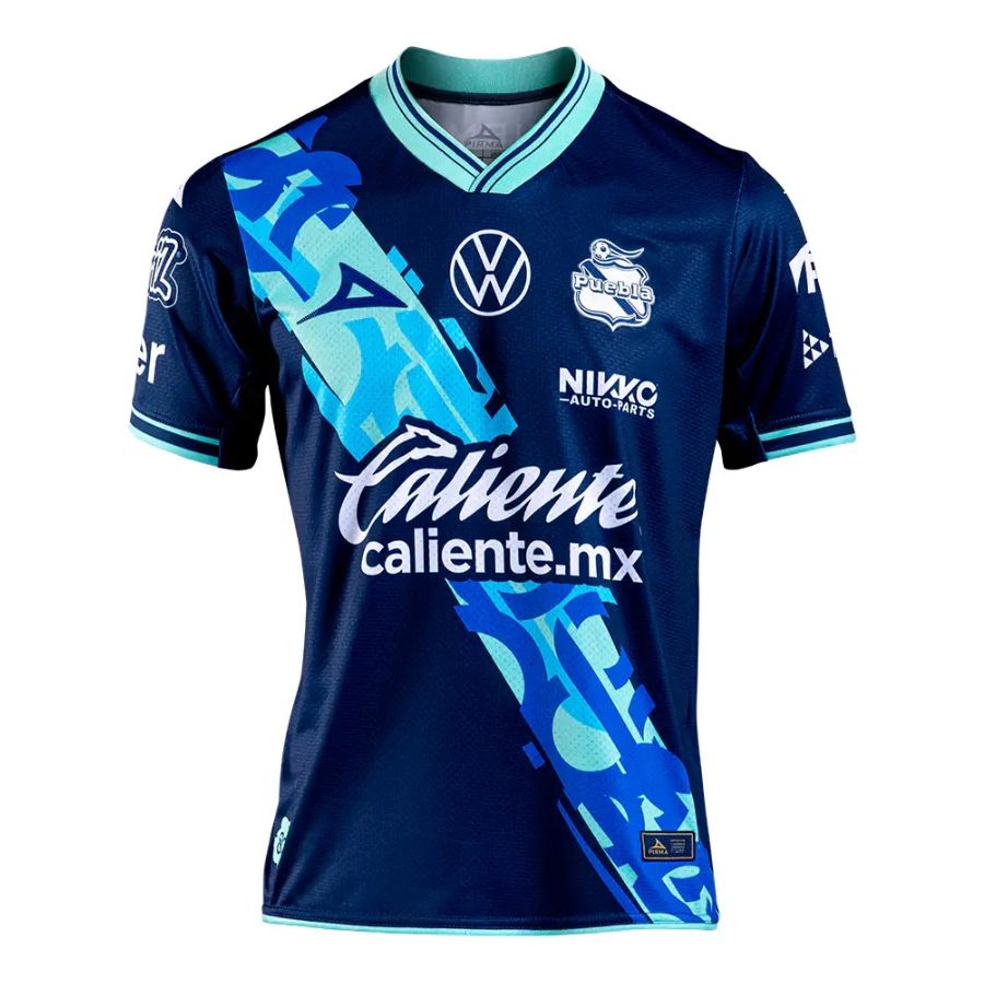 Camiseta visitante del Club Puebla 2024/25