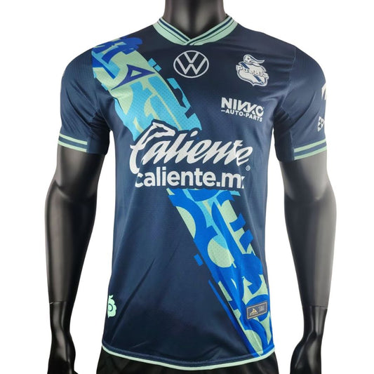 Camiseta de jugador auténtica visitante del Club Puebla 2024/25 - Corte ajustado