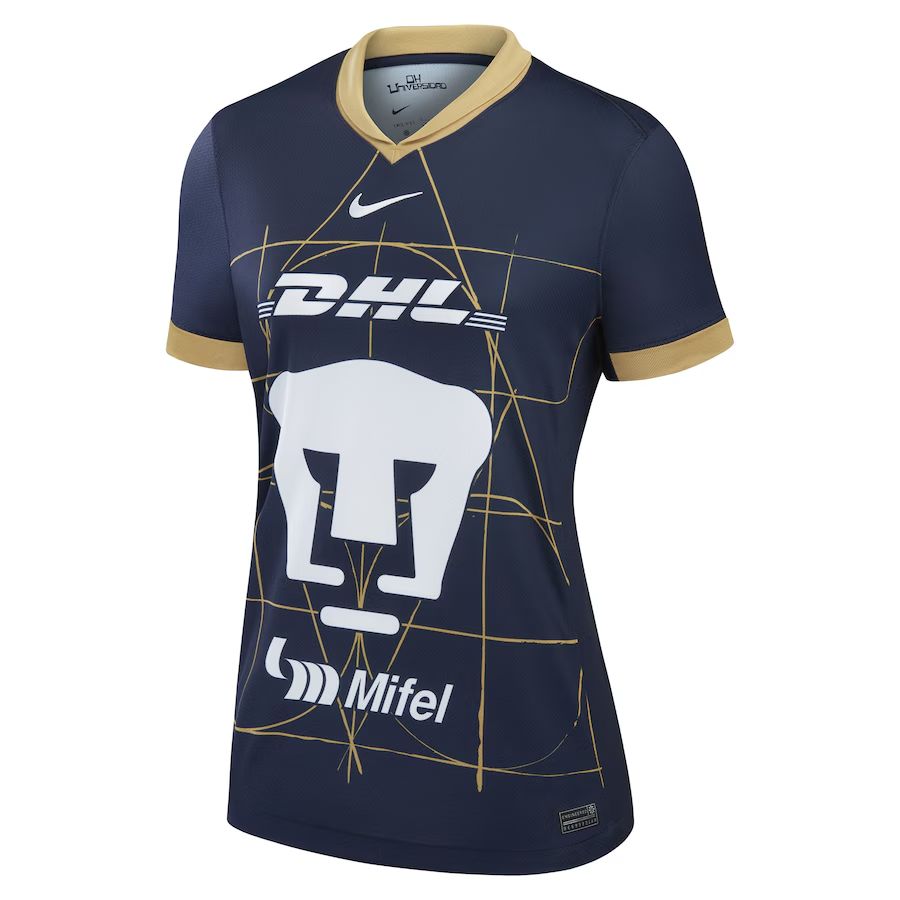 Camiseta de visitante de los Pumas 2024/25 para mujer 