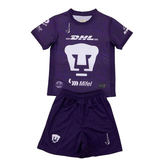 Kit de tercera camiseta para niños de los Pumas 2024/25 