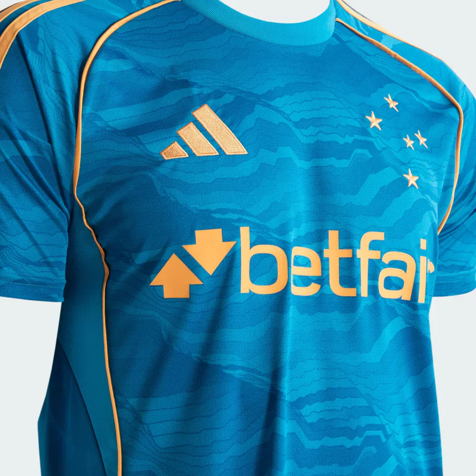 Tercera camiseta del Cruzeiro 2025/26 - Versión Fan