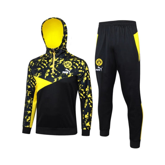 Borussia Dortmund 24/25 - Fato de Treino - 1/2 Zip c/Capuz