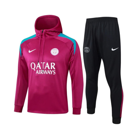 PSG 24/25 - Chándal - Media cremallera con capucha