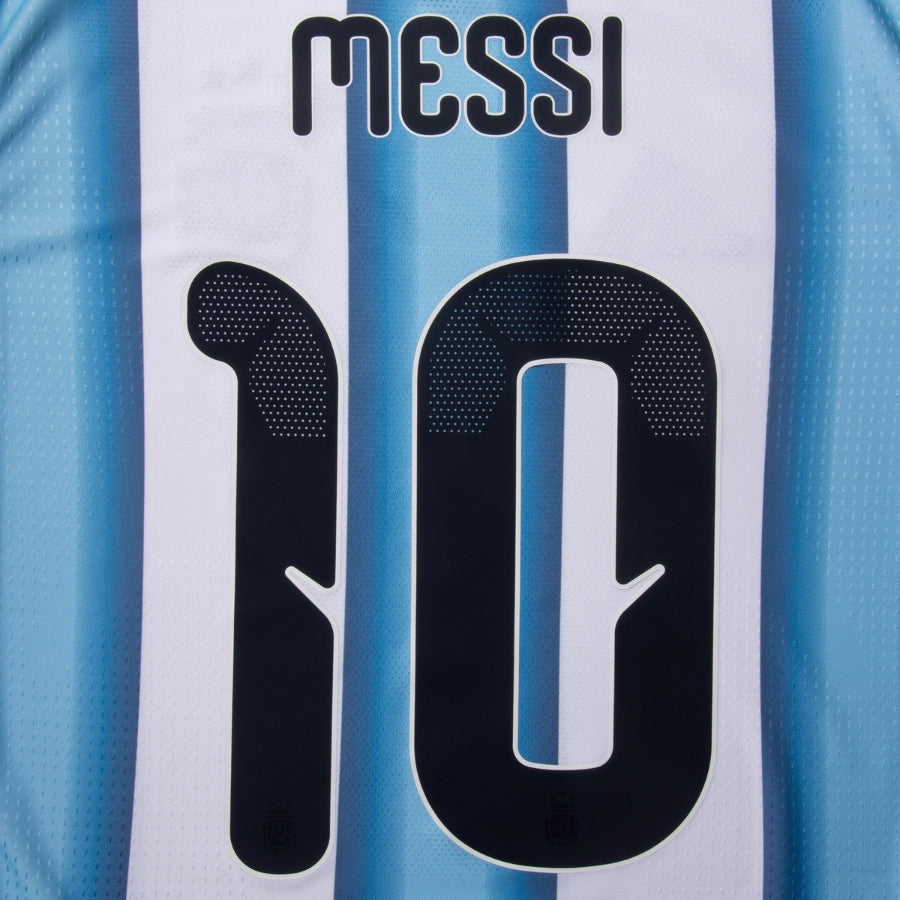 Argentina Home Messi 10 Authentic Player Shirt 2026 World Cup