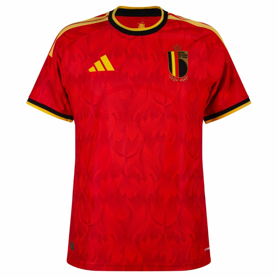 Camiseta de jugador auténtica de Bélgica (talla local) [Ajuste ajustado] Camiseta de jugador [Ajuste ajustado] Camiseta de jugador Copa del Mundo 2026