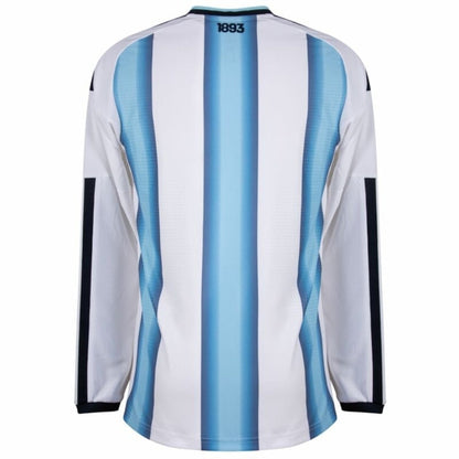 Argentina Home Long Sleeve Fan Jersey Shirt 2026 World Cup