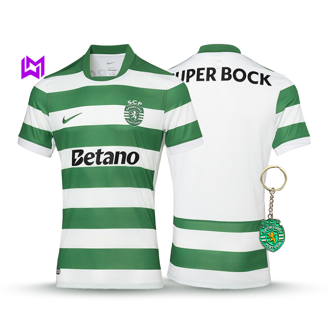 Camiseta local del Sporting 2025/26 - ¡NUEVO LANZAMIENTO! 🔥💚 