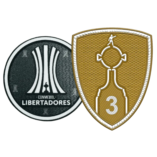 Parches del trofeo Libertadores 3