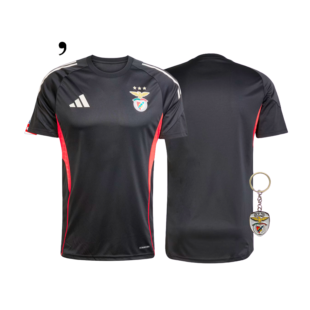 Camiseta de entrenamiento Benfica Negra 2025/26 - ÚLTIMAS UNIDADES