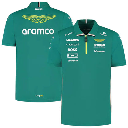 Aston Martin Aramco Cognizant F1 2025 Team Polo Fórmula 1 F1 Fórmula Uno