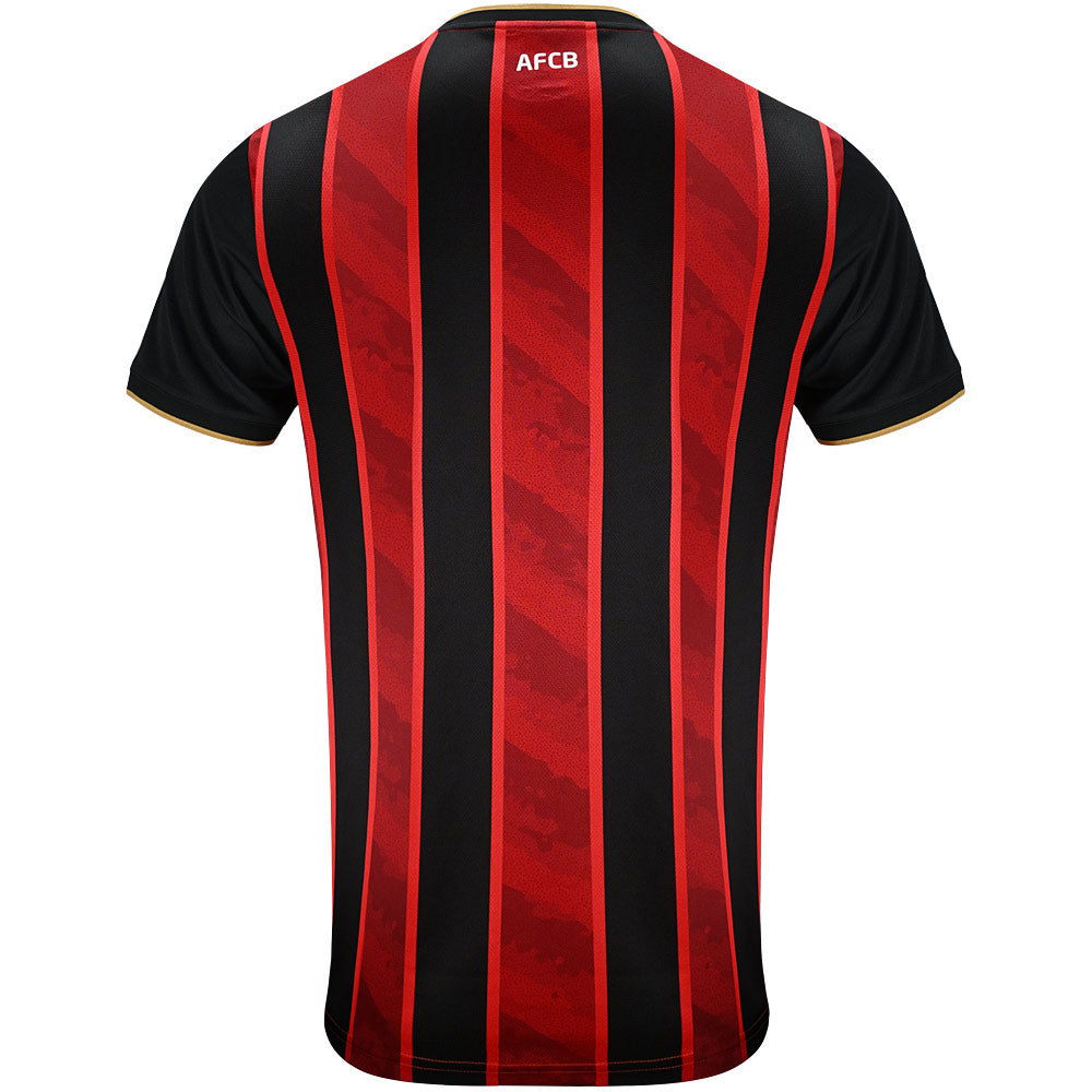 Camiseta local del Bournemouth 25/26 - Versión para aficionados en rojo y negro 