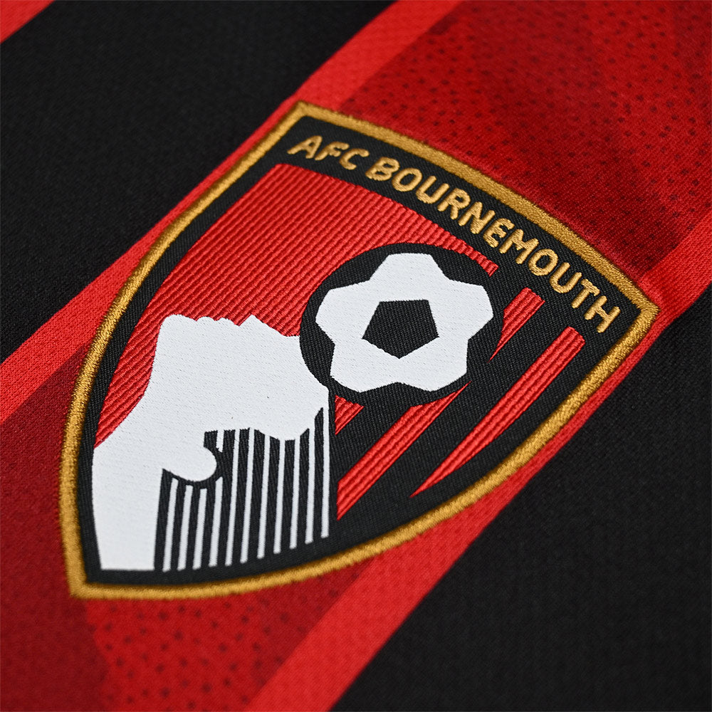 Camiseta local del Bournemouth 25/26 - Versión para aficionados en rojo y negro 