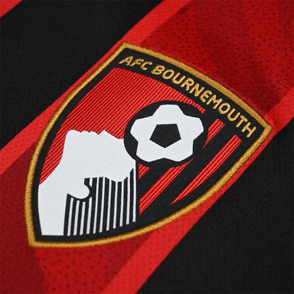 Camiseta local del Bournemouth 25/26 - Versión para aficionados en rojo y negro 