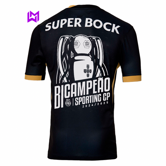 Camisola Sporting Terceiro “7” Ronaldo BICAMPEÃO 2024/25 - MODELO EXCLUSIVO! 🦁🏆