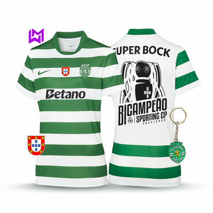 Camiseta deportiva local femenina, bicampeona 2025/26 - ¡NUEVO LANZAMIENTO! 🦁🏆 