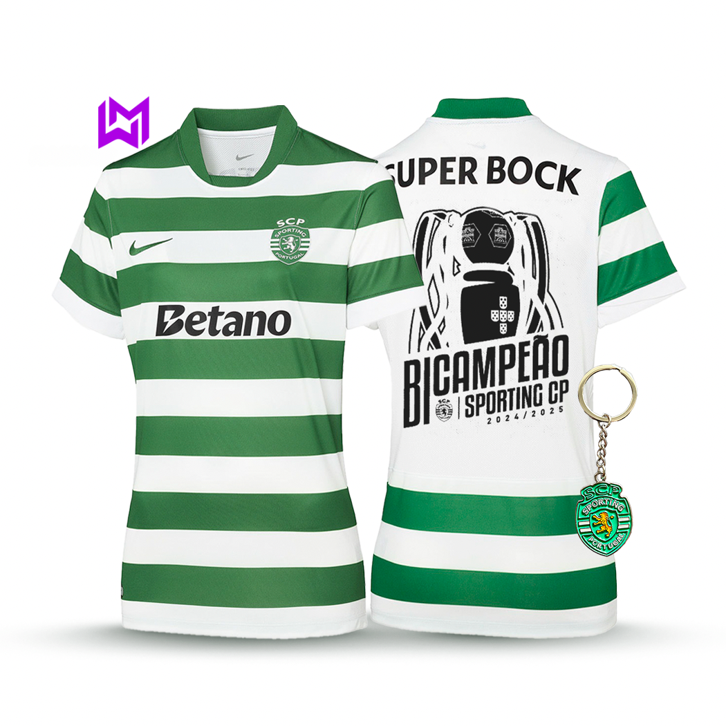 Camiseta deportiva local femenina, bicampeona 2025/26 - ¡NUEVO LANZAMIENTO! 🦁🏆 