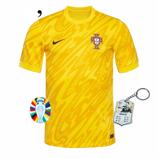 Camiseta de portero de Portugal amarilla 2024/25 - ÚLTIMAS UNIDADES 