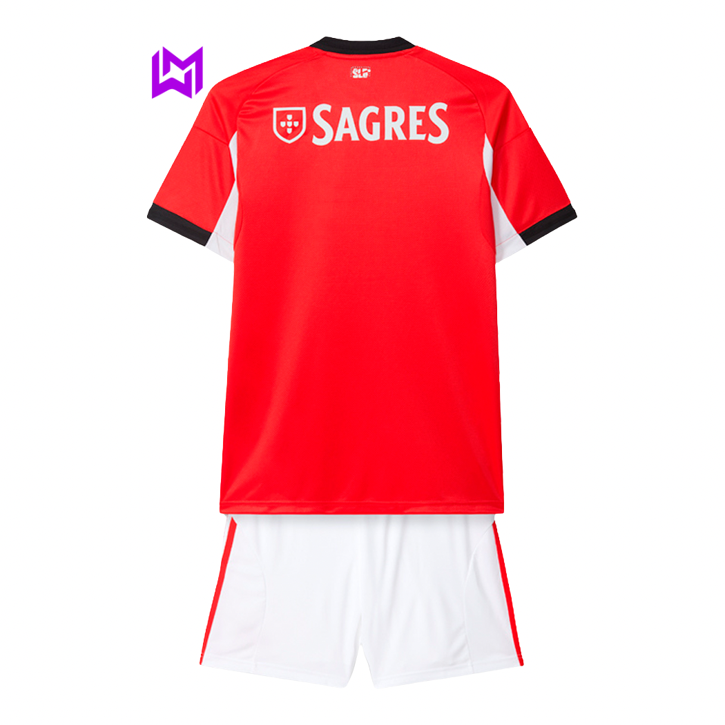 Equipación local del Benfica para niño 2025/26 - ¡ÚLTIMAS UNIDADES! 🔥🦅 