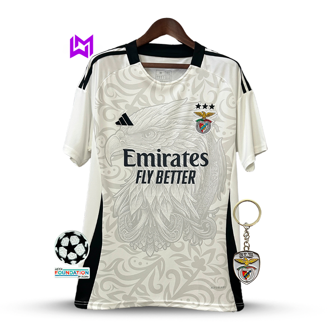 Camiseta Águila Blanca del Benfica 2025/26 - ¡ÚLTIMAS UNIDADES! 🔥🦅 
