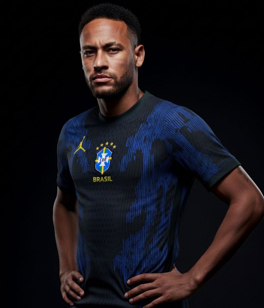 Brazil Away Blue 2026 - Brasil Jordan Fan Version
