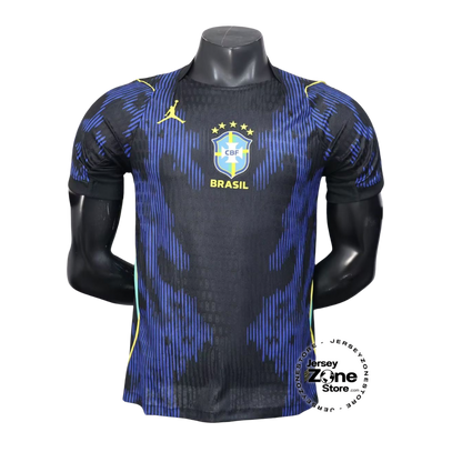 Camiseta azul visitante de Brasil 2026 - Camiseta ajustada de jugador de Jordania