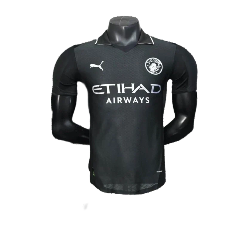 Camiseta Edición Especial del Manchester City 25/26 - Negra - Versión Jugador