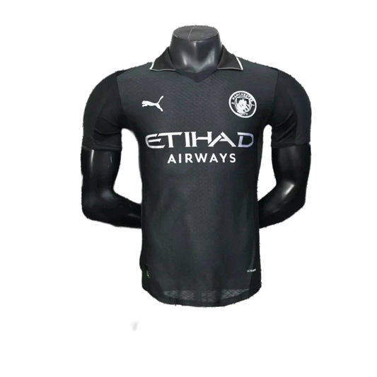 Camiseta Edición Especial del Manchester City 25/26 - Negra - Versión Jugador