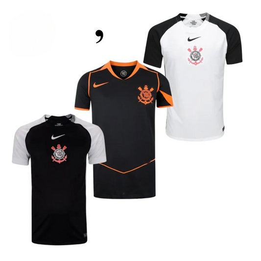 Corinthians Home, Away e Third 2025/26 - Kit 3 - Fan Version