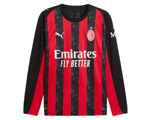 Camiseta local del AC Milan 25/26 I - Manga larga