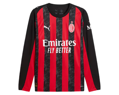 Camiseta local del AC Milan 25/26 I - Manga larga