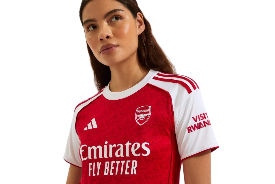 Camiseta local del Arsenal 25/26 - Mujer