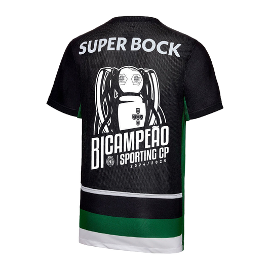 Camisola Sporting Principal BICAMPEÃO 2024/25 - MODELO EXCLUSIVO! 🦁🏆