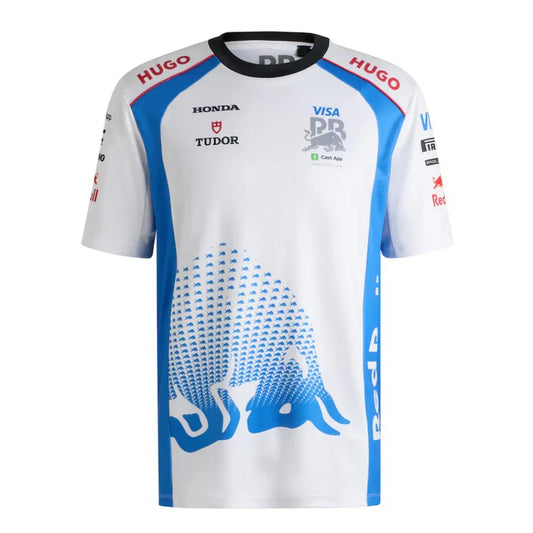 Camiseta de Fórmula 1 con la configuración del equipo VCARB Hugo F1 2025