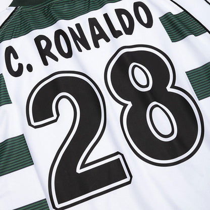 Camisola Sporting Retro 2001/03 - Modelo Exclusivo! 🇵🇹