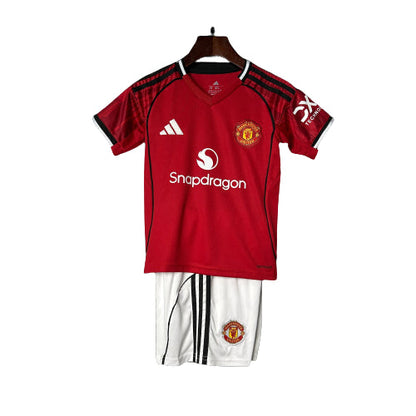 Manchester United 25/26 I Local - Kit para niños