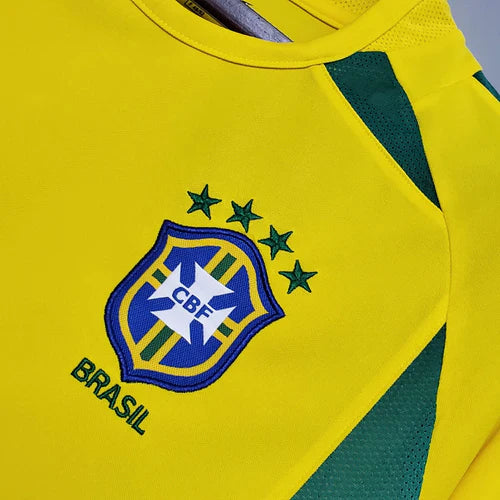Brasil 2002 | Camiseta de local - Versión retro 