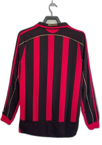 Camiseta local del AC Milan 06/07 I - Versión retro de manga larga