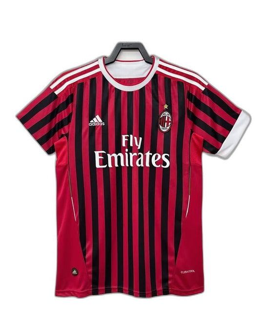 Camiseta local del AC Milan 11/12 - Versión retro 