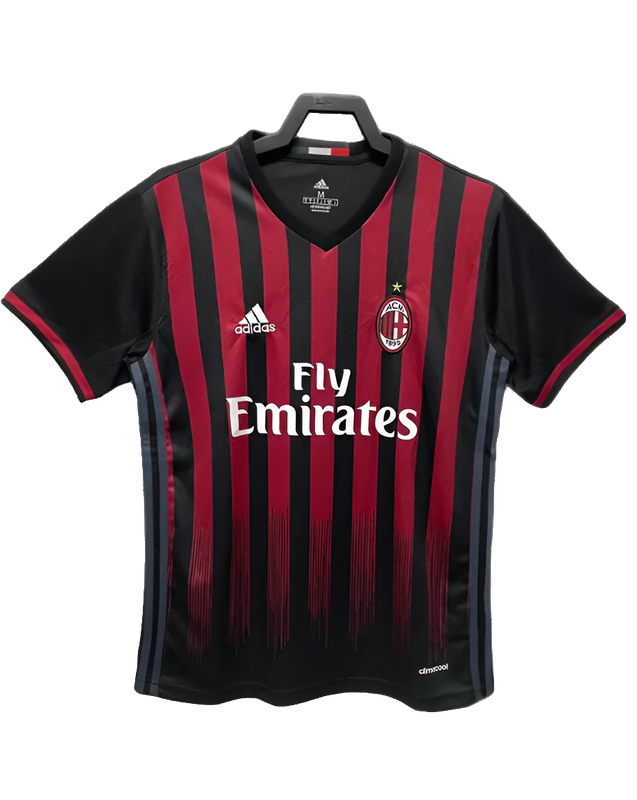 Camiseta local del AC Milan 16/17 - Versión retro