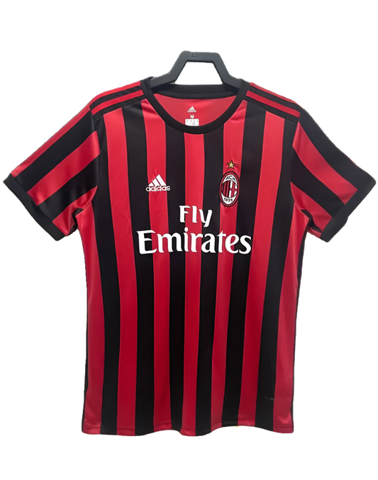 Camiseta local del AC Milan 17/18 - Versión retro