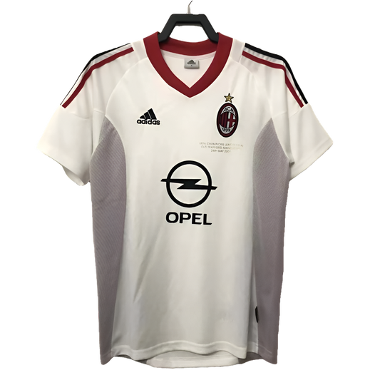 Camiseta de visitante del AC Milan 2002 II - Versión retro