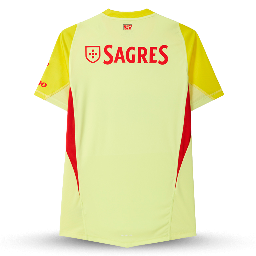 Camiseta de portero amarilla del Benfica 2025/26 - ¡ÚLTIMAS UNIDADES! 🔥🦅 