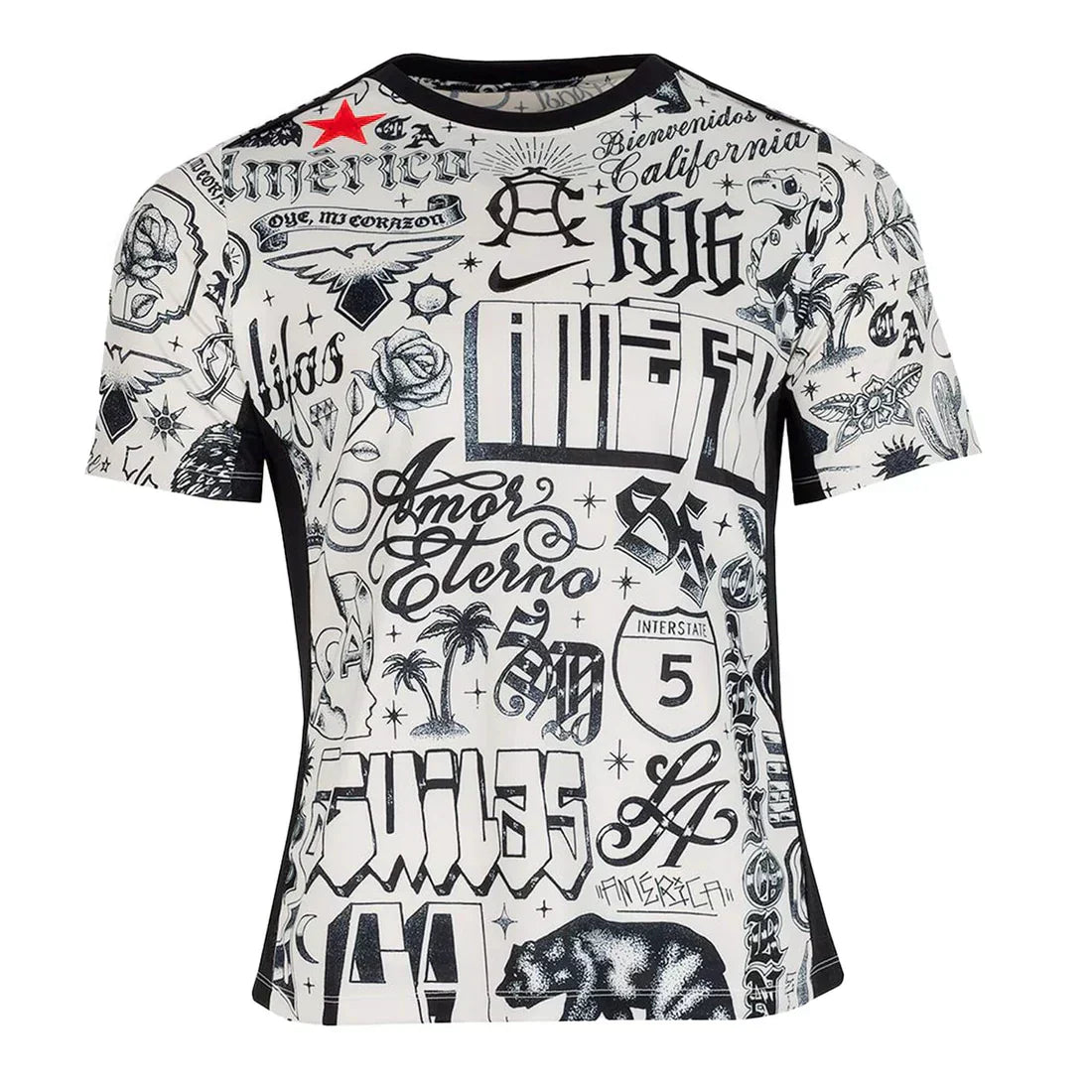 Club America Training Jersey Black 25/26