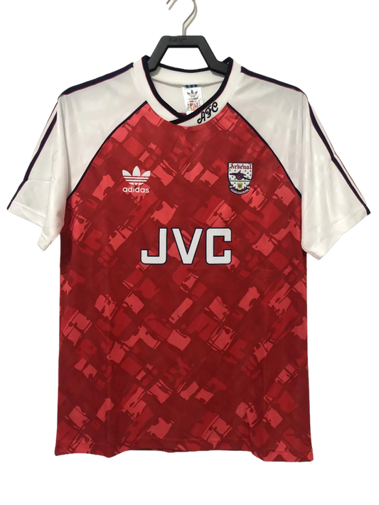Camiseta local del Arsenal 90/92 - Versión retro