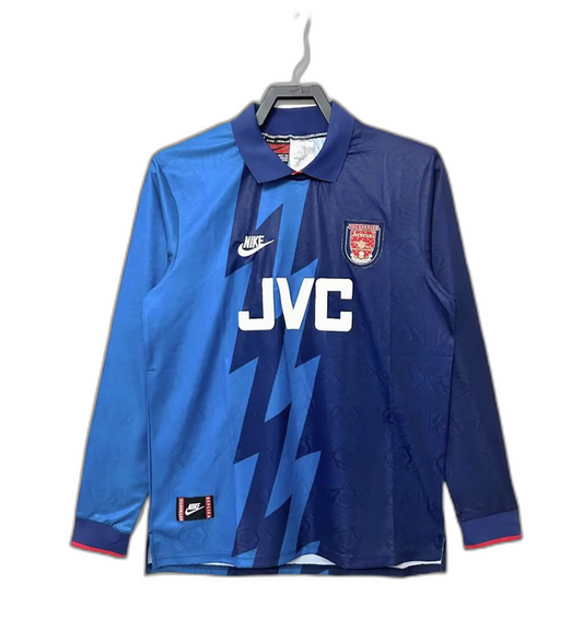 Camiseta de visitante del Arsenal 95/96 II - Versión retro de manga larga