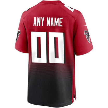 Atlanta Falcons - Camiseta alternativa personalizada de la NFL - Roja